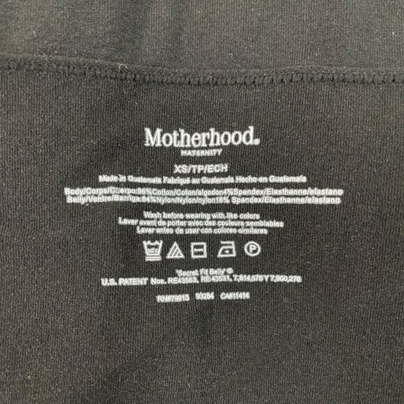 Motherhood Maternity Womens Black Stretch Over-Belly Trousers SIze XS - New - Picture 5 of 7